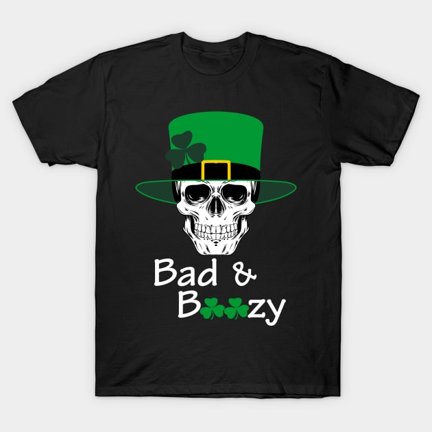 Bad & Boozy T-Shirt by beardline